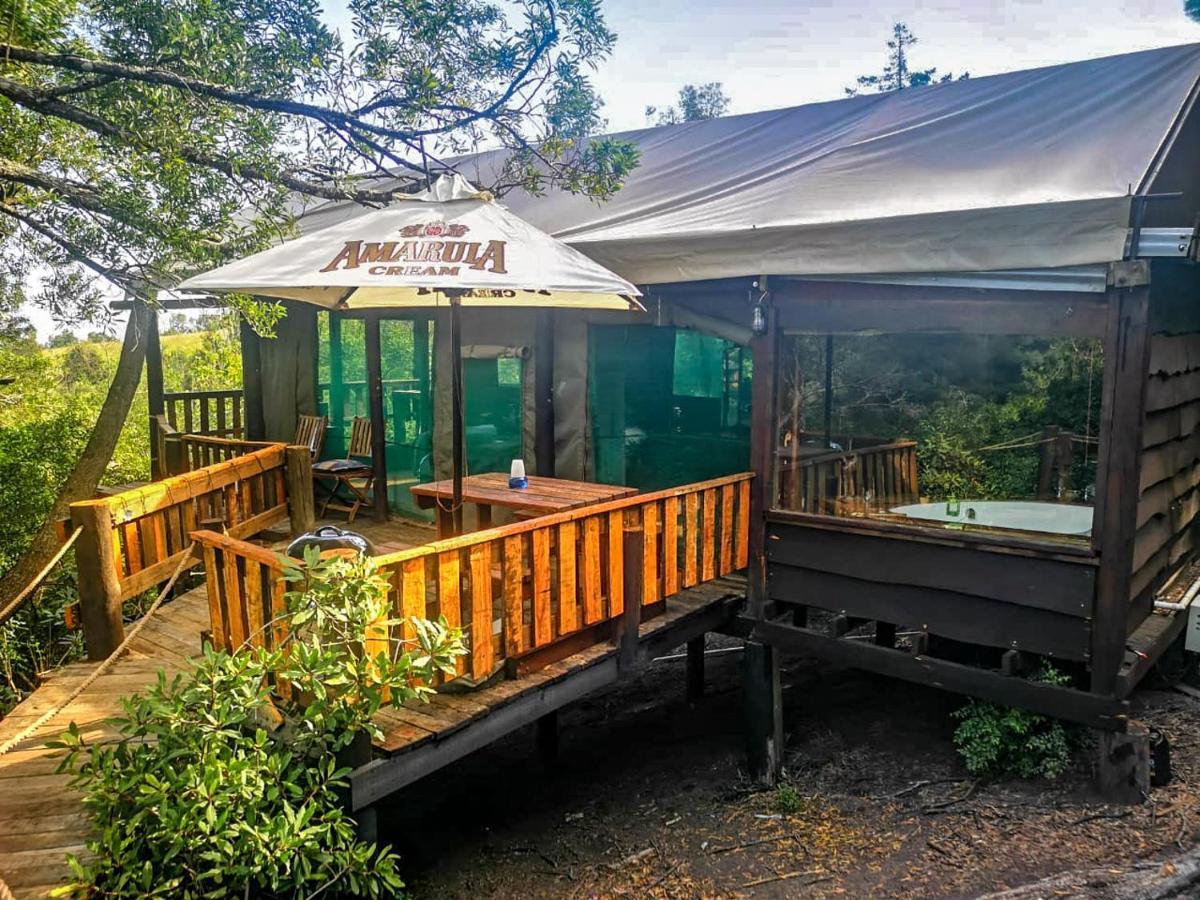 Fernhill Tented Treehouses Rheenendal Exteriér fotografie