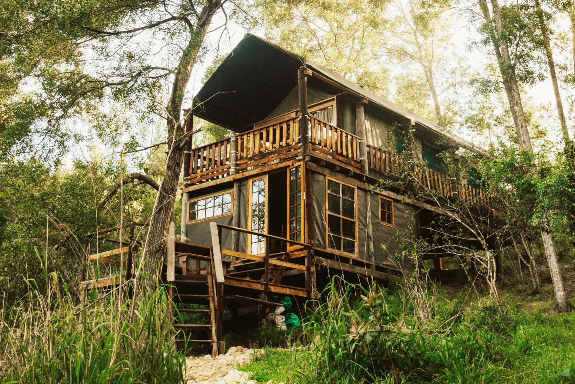 Fernhill Tented Treehouses Rheenendal Exteriér fotografie