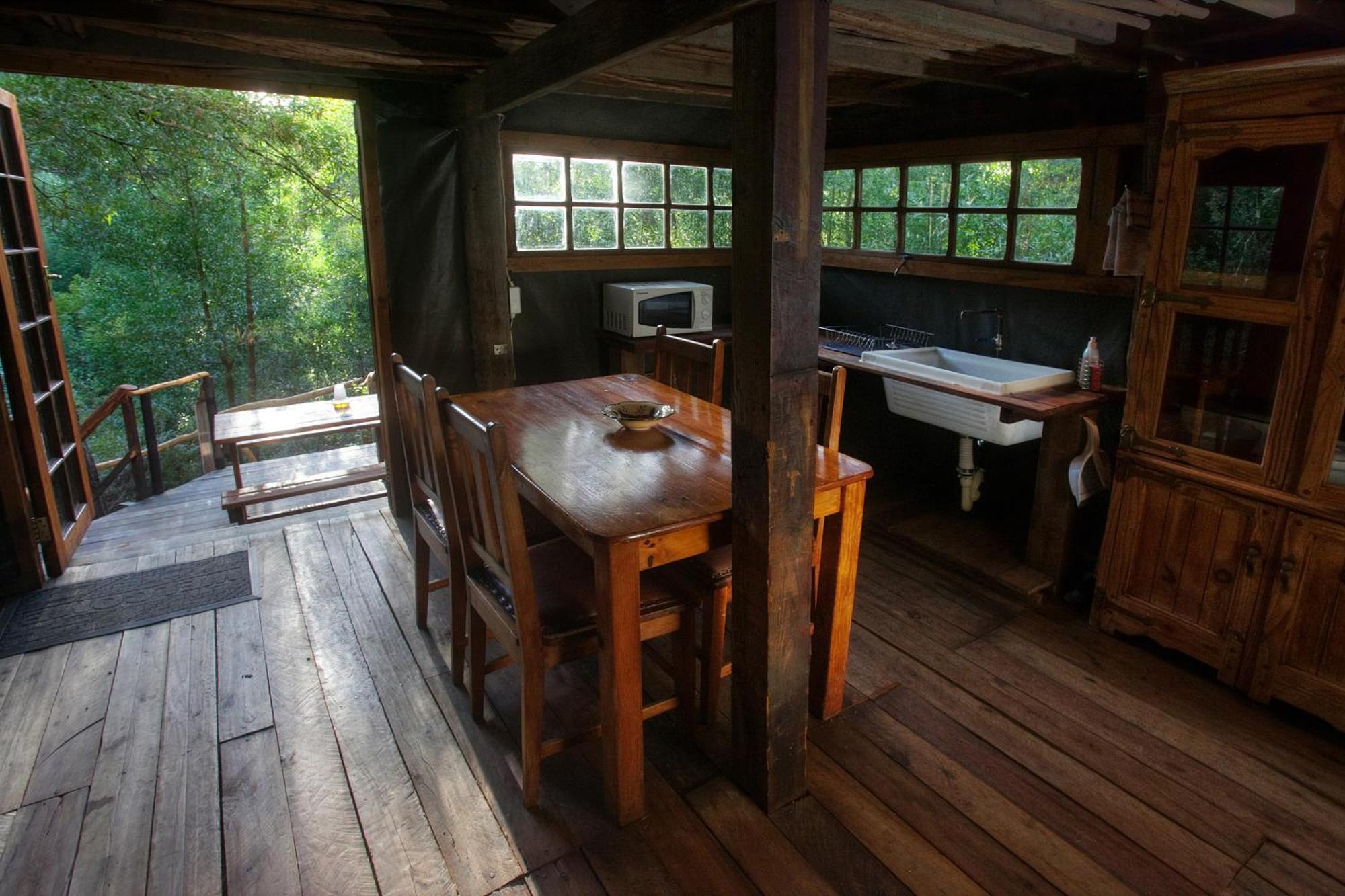 Fernhill Tented Treehouses Rheenendal Exteriér fotografie